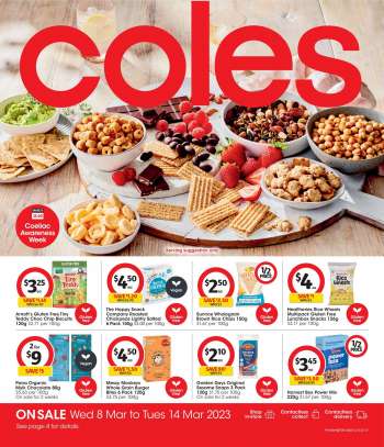 Coles Catalogue - 8 Mar 2023 - 14 Mar 2023.