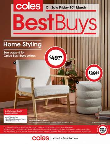 Coles Catalogue - 10 Mar 2023 - 16 Mar 2023.