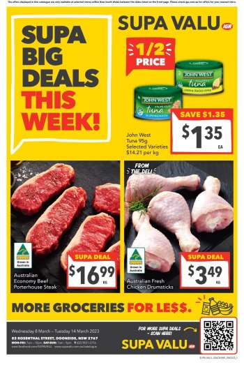 SUPA VALU Catalogue