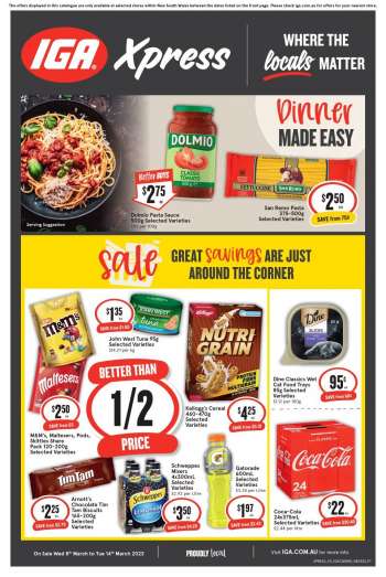 IGA Xpress Catalogue - 8 Mar 2023 - 14 Mar 2023.