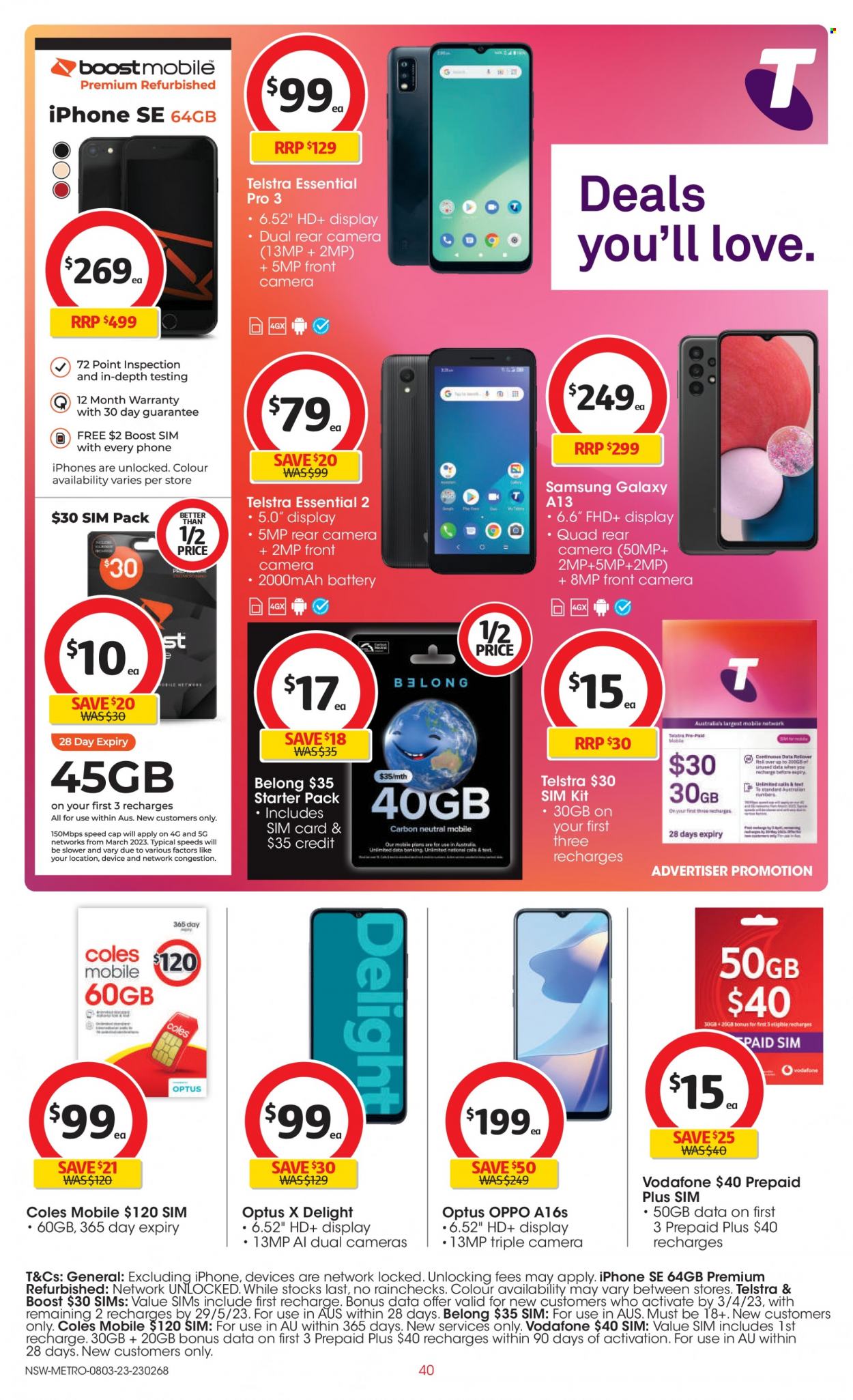 Coles catalogue - 8 Mar 2023 - 14 Mar 2023. Page 40