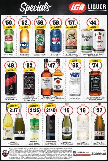 IGA LIQUOR Catalogue - 8 Mar 2023 - 14 Mar 2023.