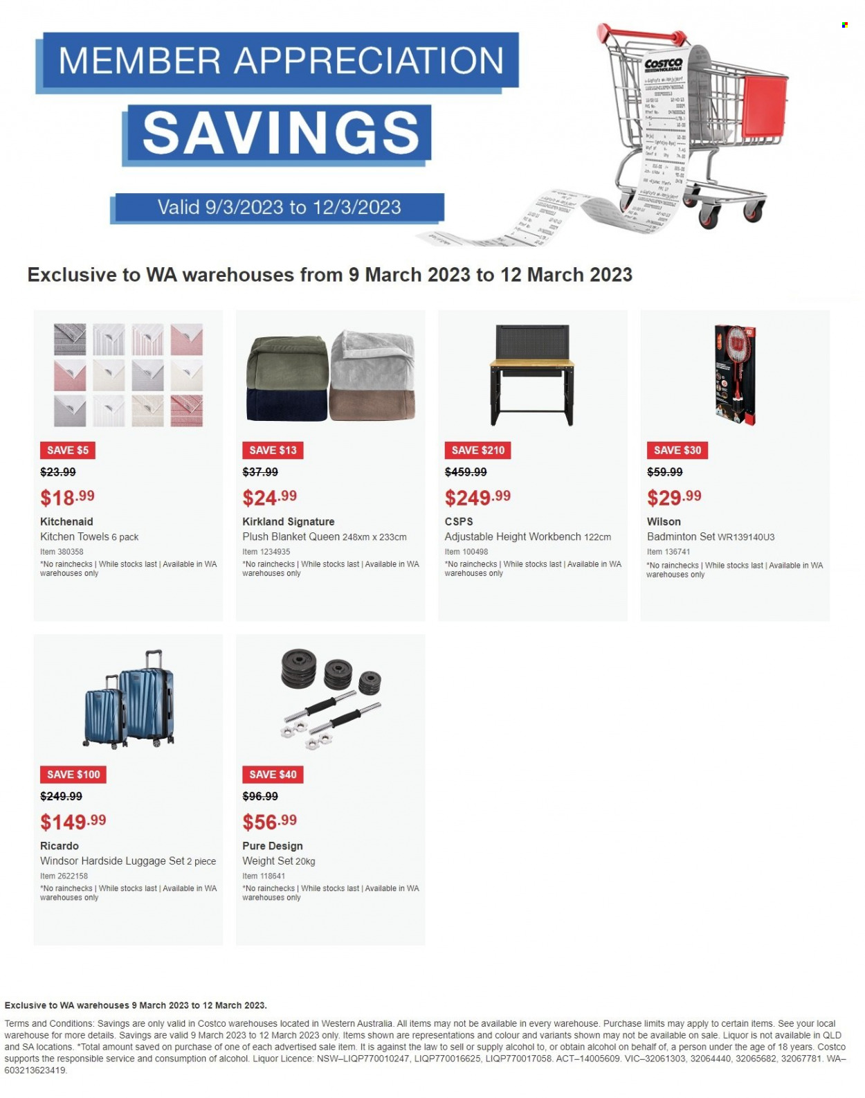 Costco catalogue - 9 Mar 2023 - 12 Mar 2023. Page 1