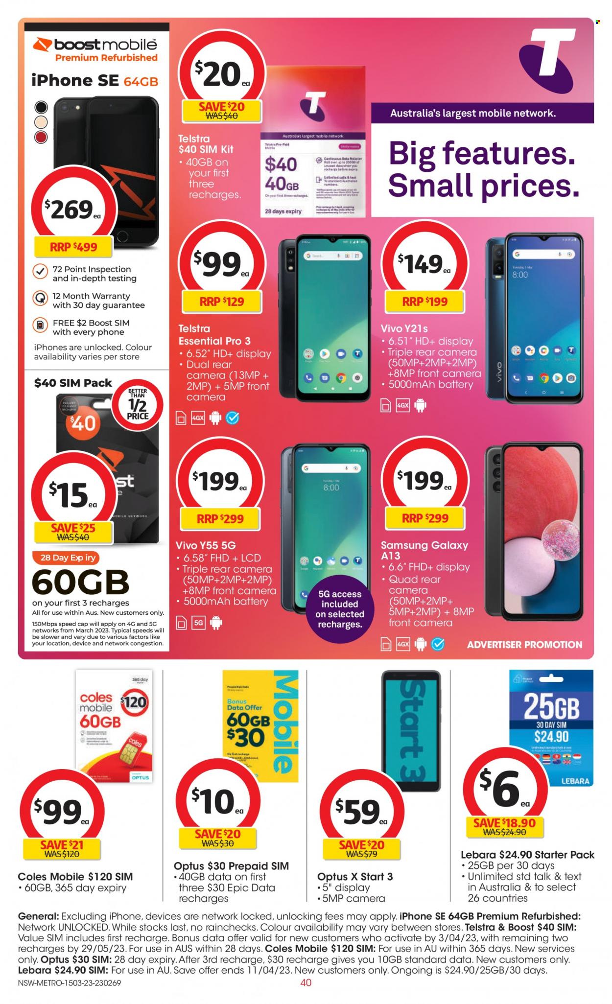 Coles catalogue - 15 Mar 2023 - 21 Mar 2023. Page 40