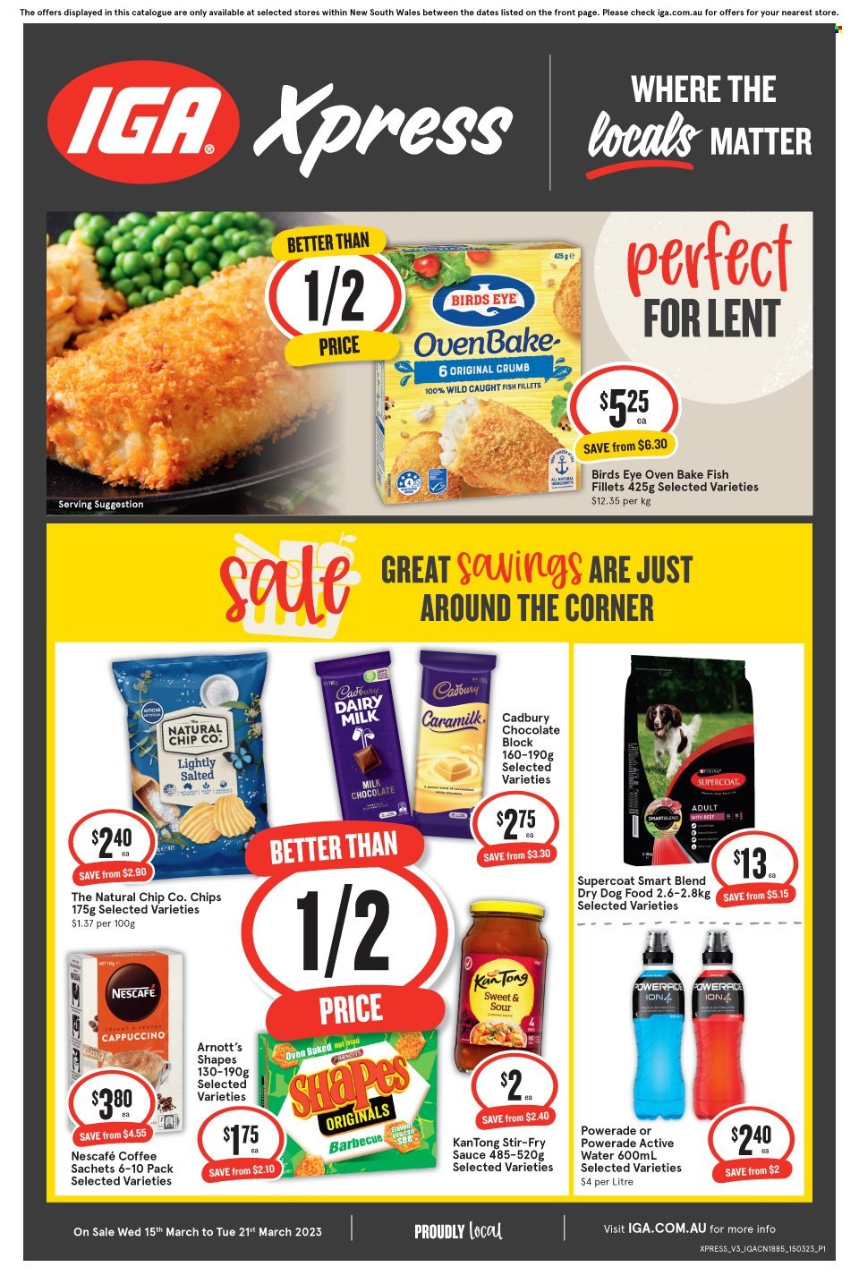 IGA Xpress catalogue - 15 Mar 2023 - 21 Mar 2023. Page 1
