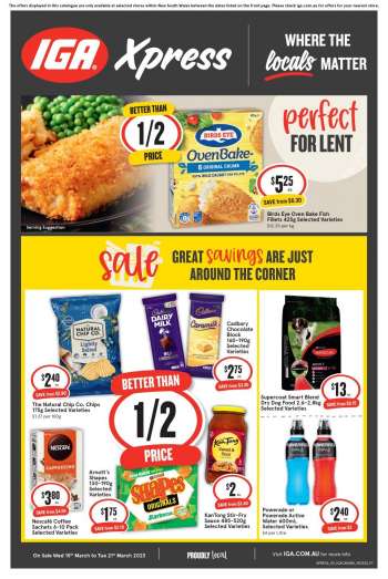 IGA Xpress Catalogue - 15 Mar 2023 - 21 Mar 2023.