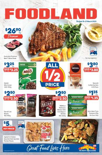 Foodland Catalogue - 15 Mar 2023 - 21 Mar 2023.