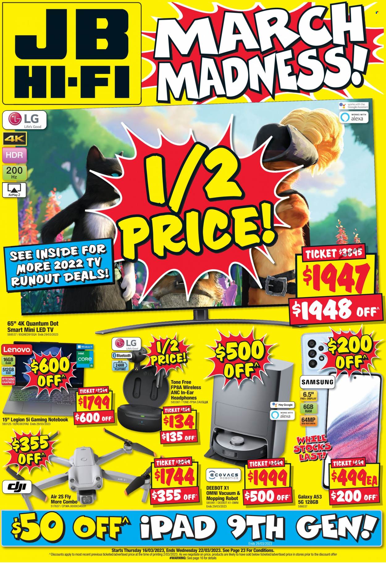 JB Hi-Fi catalogue - 16 Mar 2023 - 22 Mar 2023. Page 1
