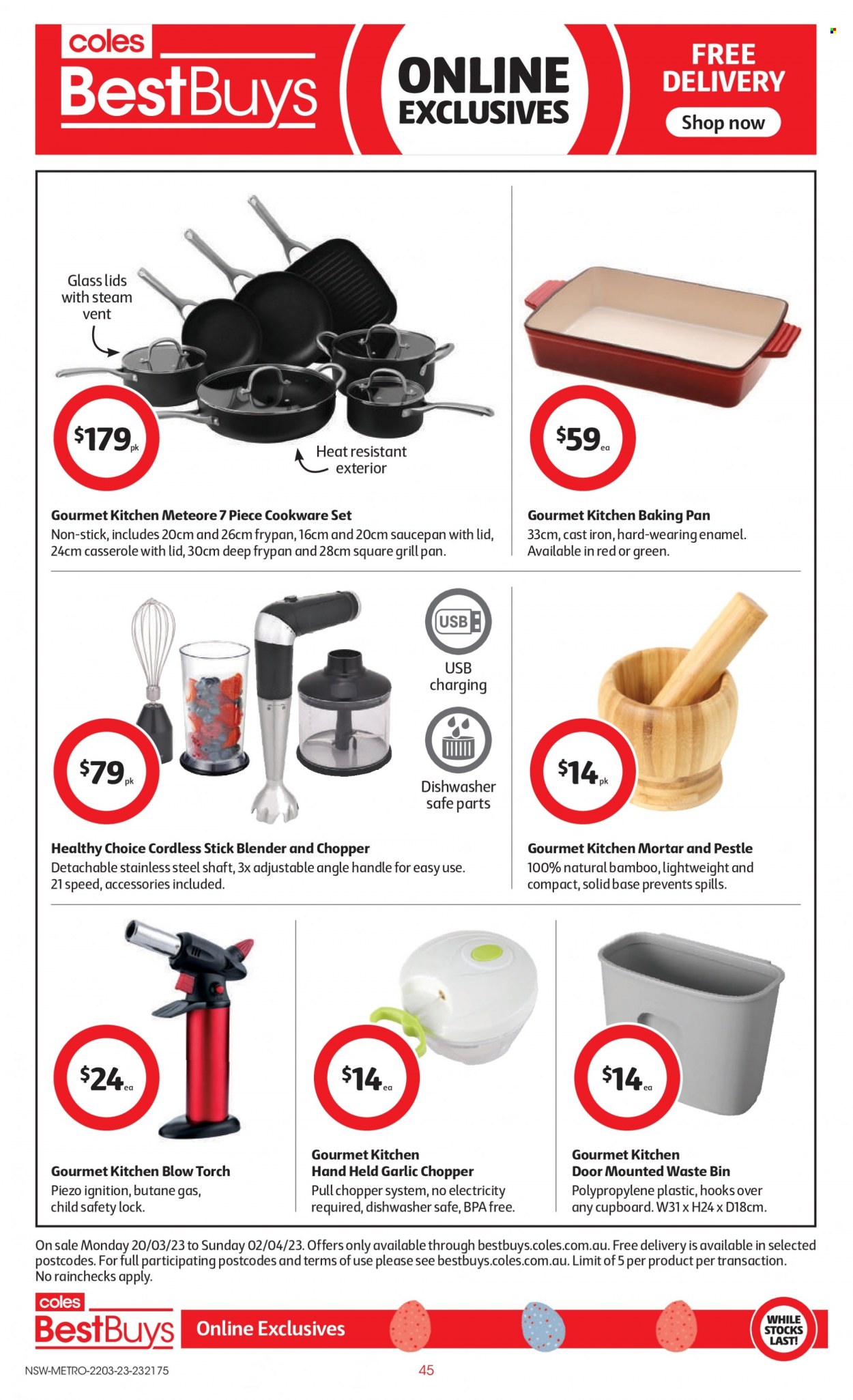 Coles catalogue - 22 Mar 2023 - 28 Mar 2023. Page 45
