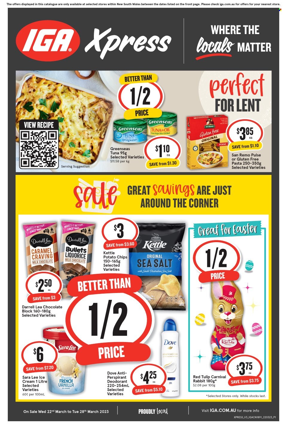 IGA Xpress catalogue - 22 Mar 2023 - 28 Mar 2023. Page 1