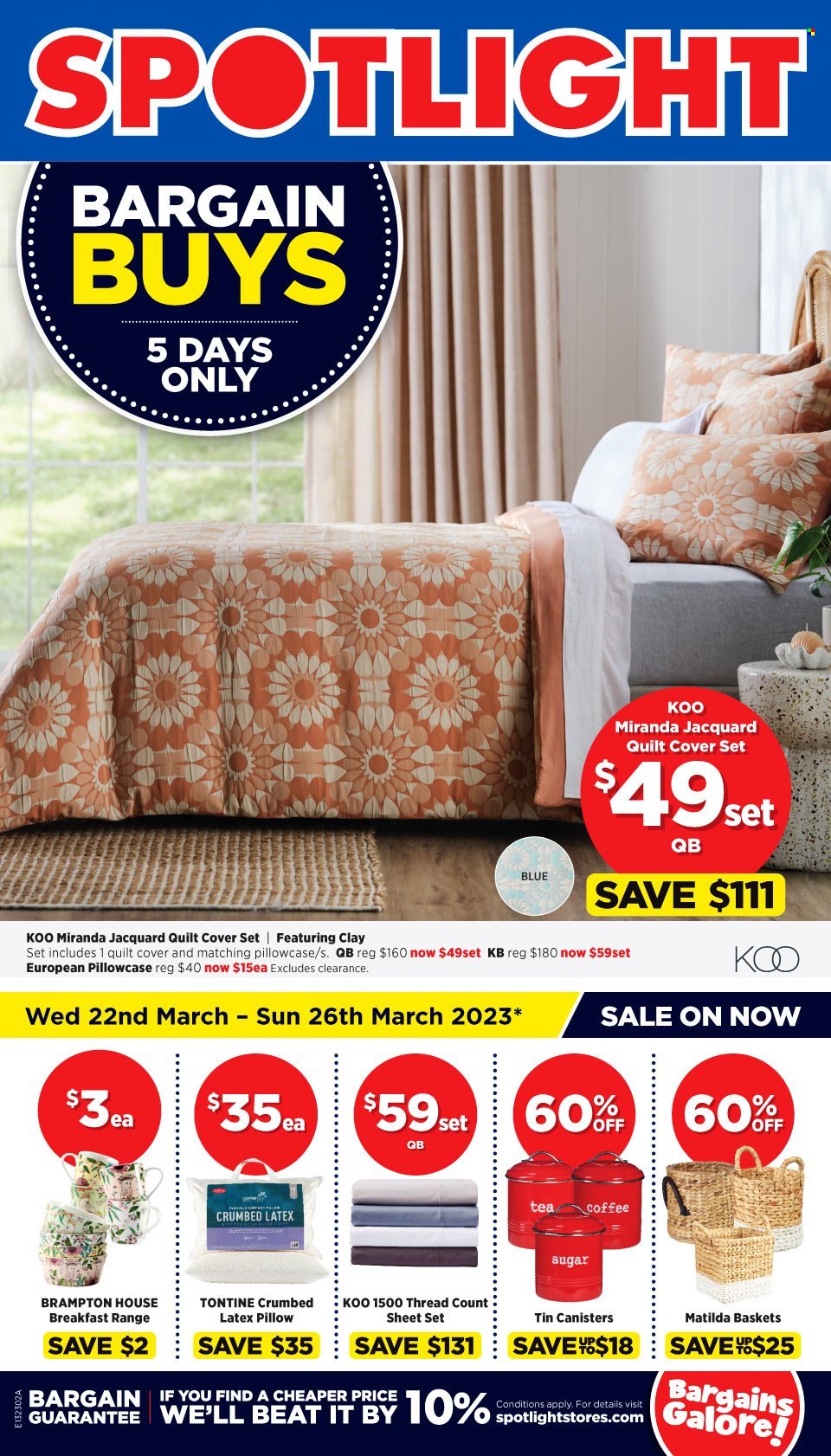 Spotlight catalogue - 22 Mar 2023 - 26 Mar 2023. Page 1
