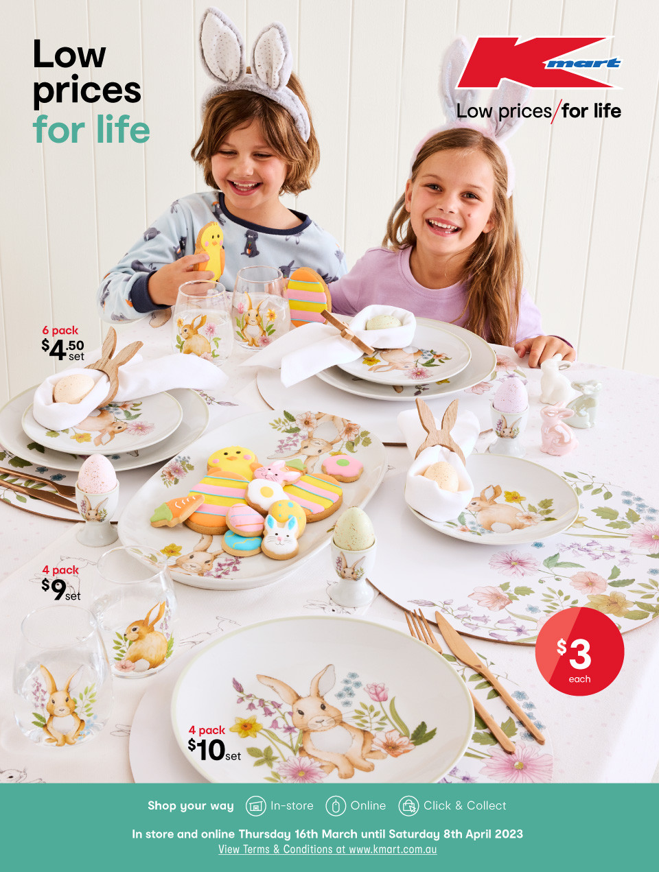 Kmart catalogue - 16 Mar 2023 - 8 Apr 2023. Page 1