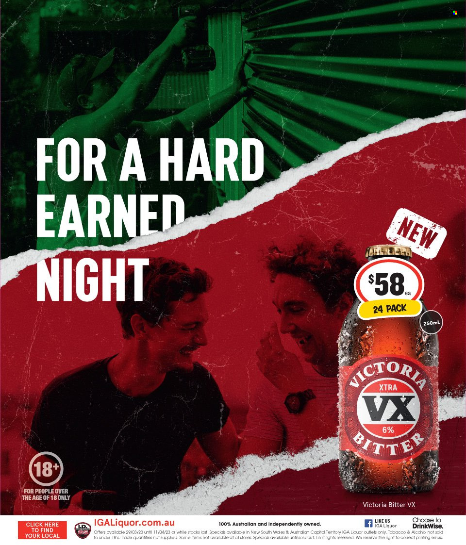IGA LIQUOR catalogue - 29 Mar 2023 - 11 Apr 2023. Page 9