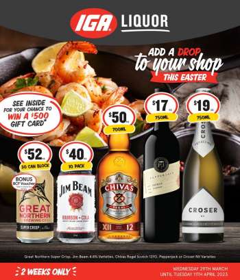 IGA LIQUOR Catalogue - 29 Mar 2023 - 11 Apr 2023.