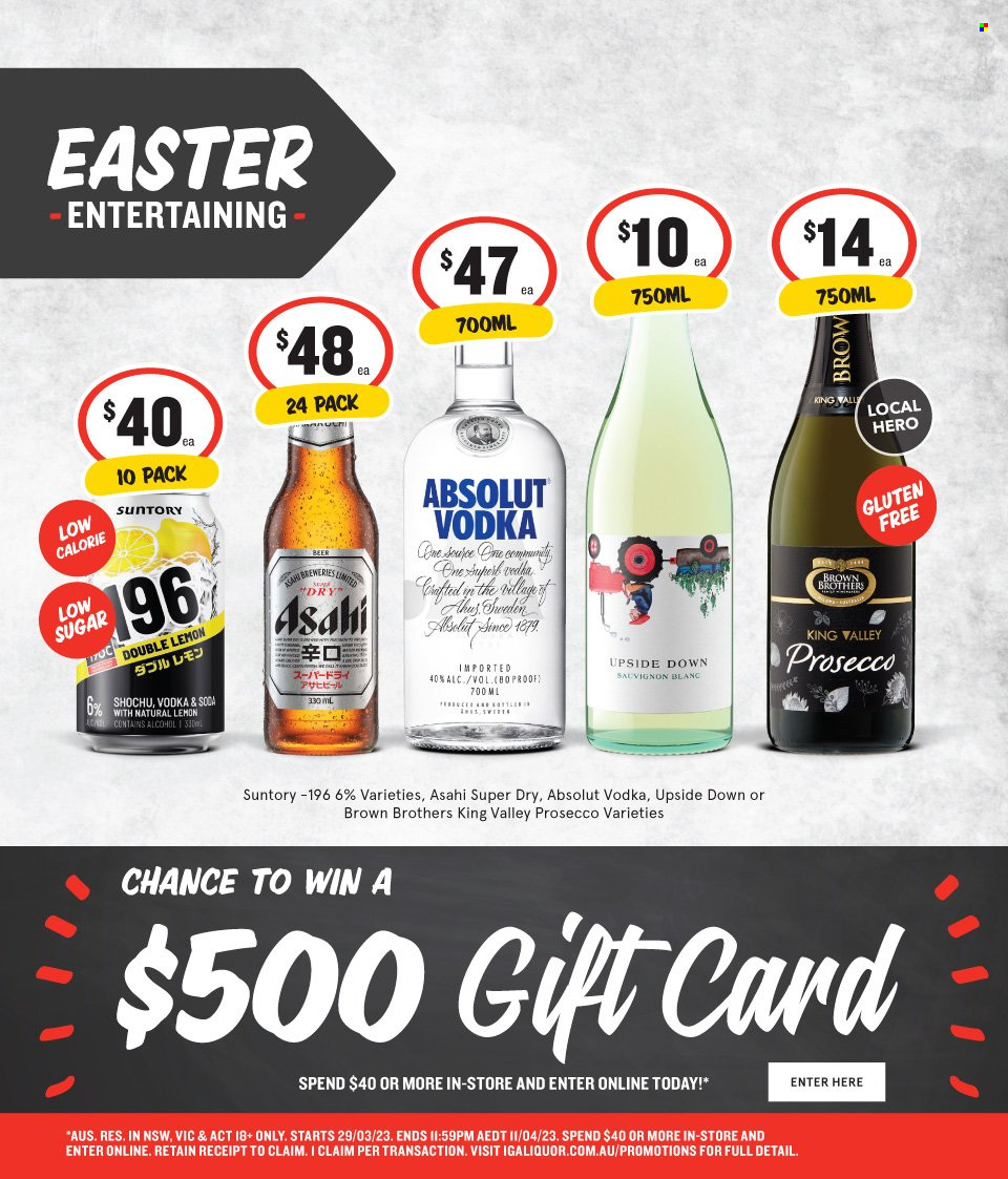 IGA LIQUOR catalogue - 29 Mar 2023 - 11 Apr 2023. Page 2