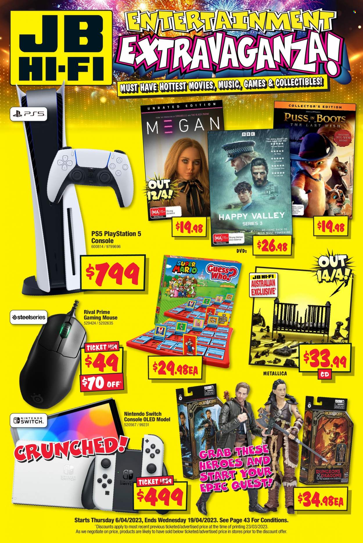 JB Hi-Fi catalogue - 6 Apr 2023 - 19 Apr 2023. Page 1