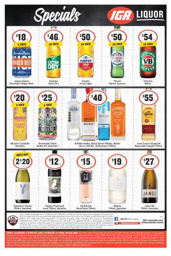 IGA LIQUOR Catalogue - 12 Apr 2023 - 18 Apr 2023.