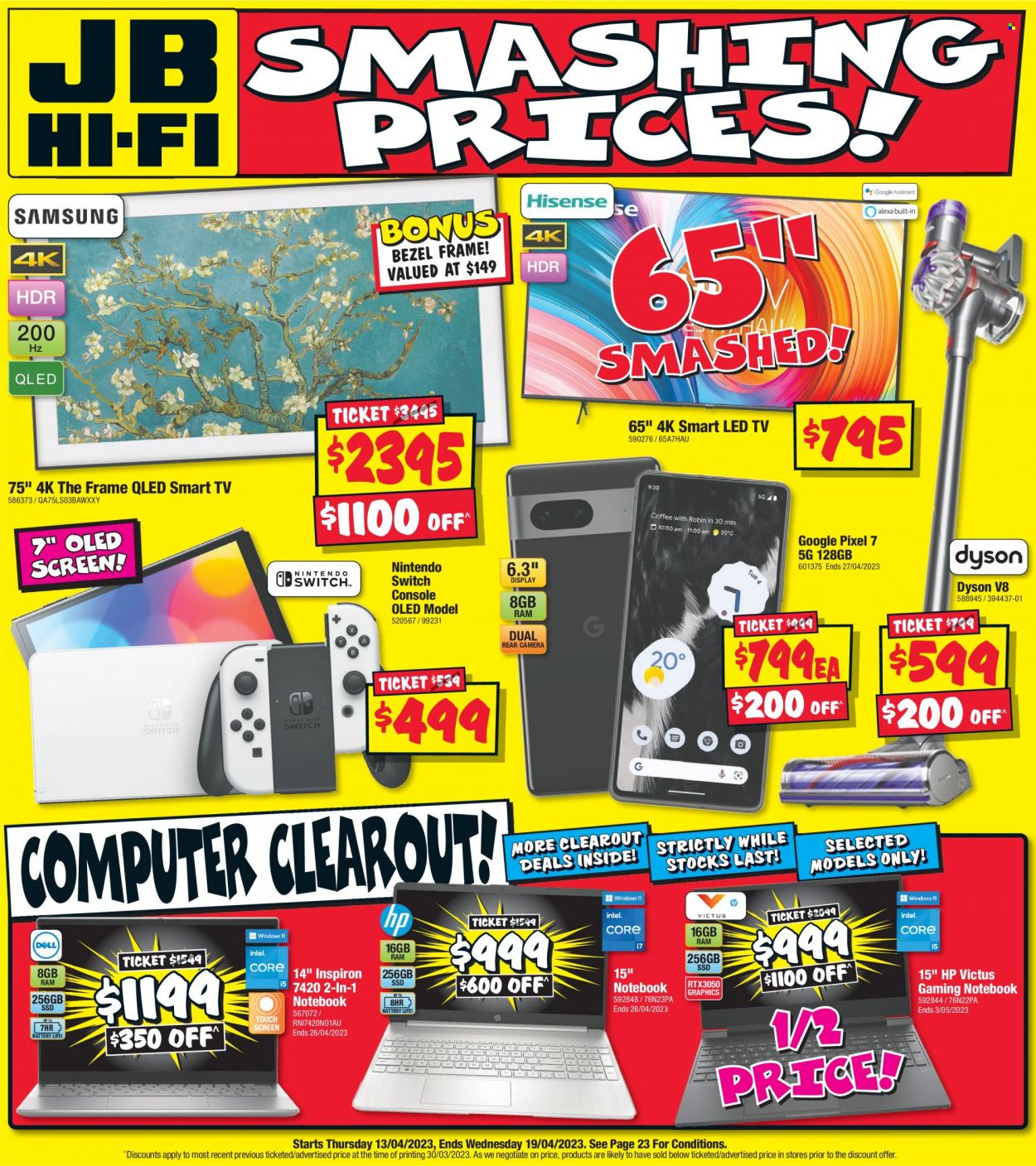 JB Hi-Fi catalogue - 13 Apr 2023 - 19 Apr 2023. Page 1
