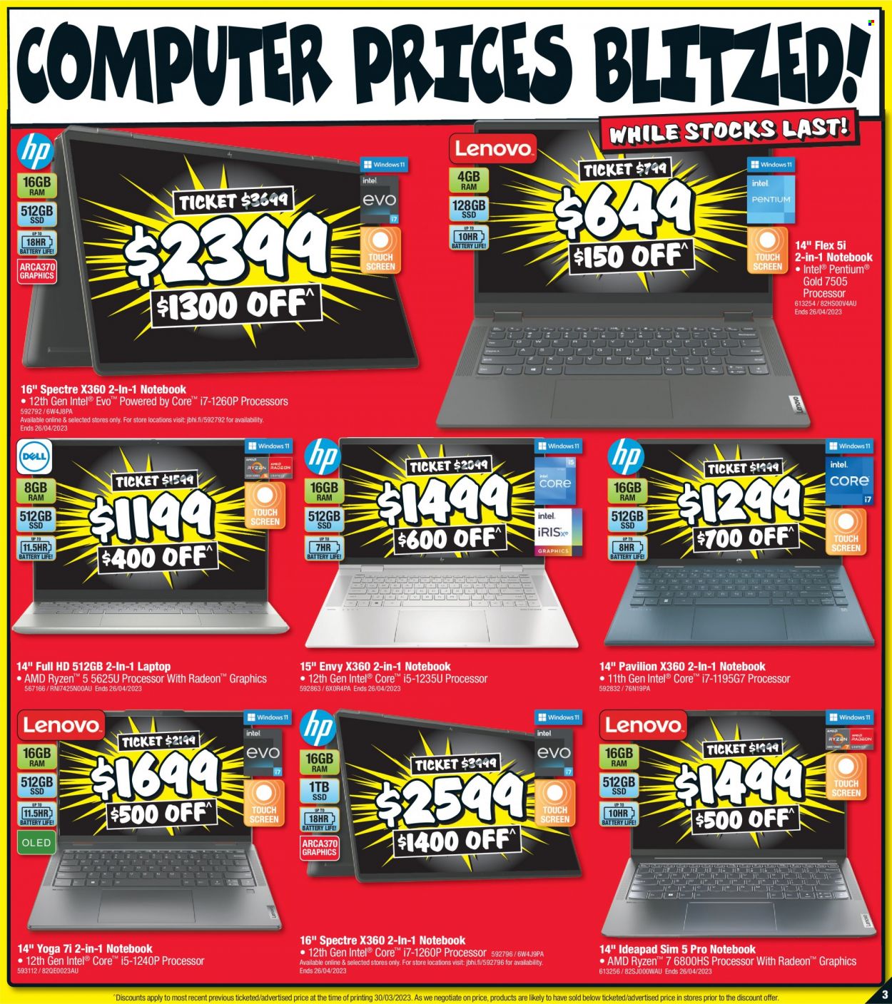 JB Hi-Fi catalogue - 13 Apr 2023 - 19 Apr 2023. Page 3
