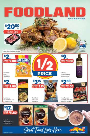 Foodland Catalogue - 19 Apr 2023 - 25 Apr 2023.