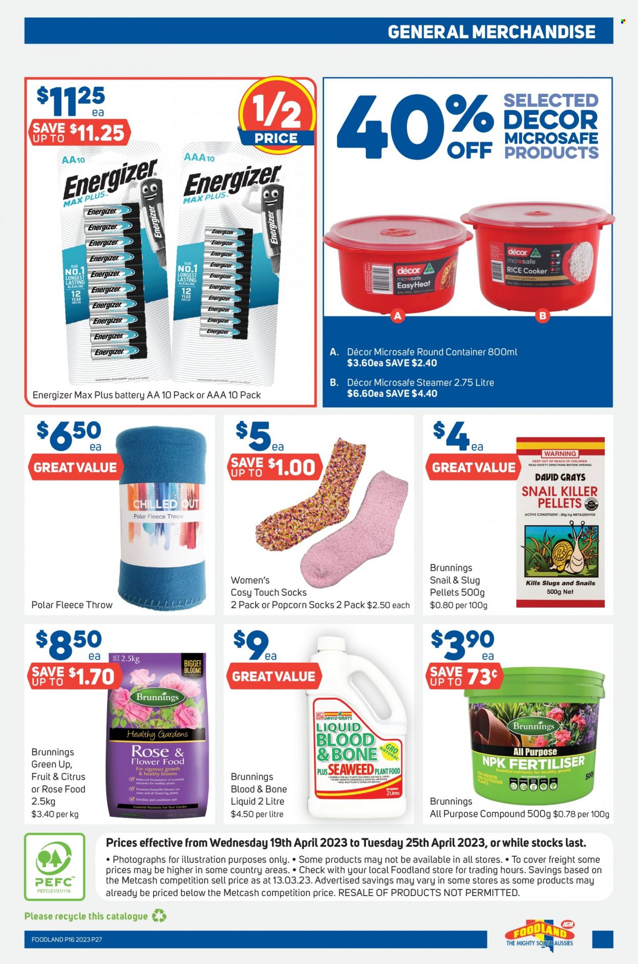 Foodland catalogue - 19 Apr 2023 - 25 Apr 2023. Page 27
