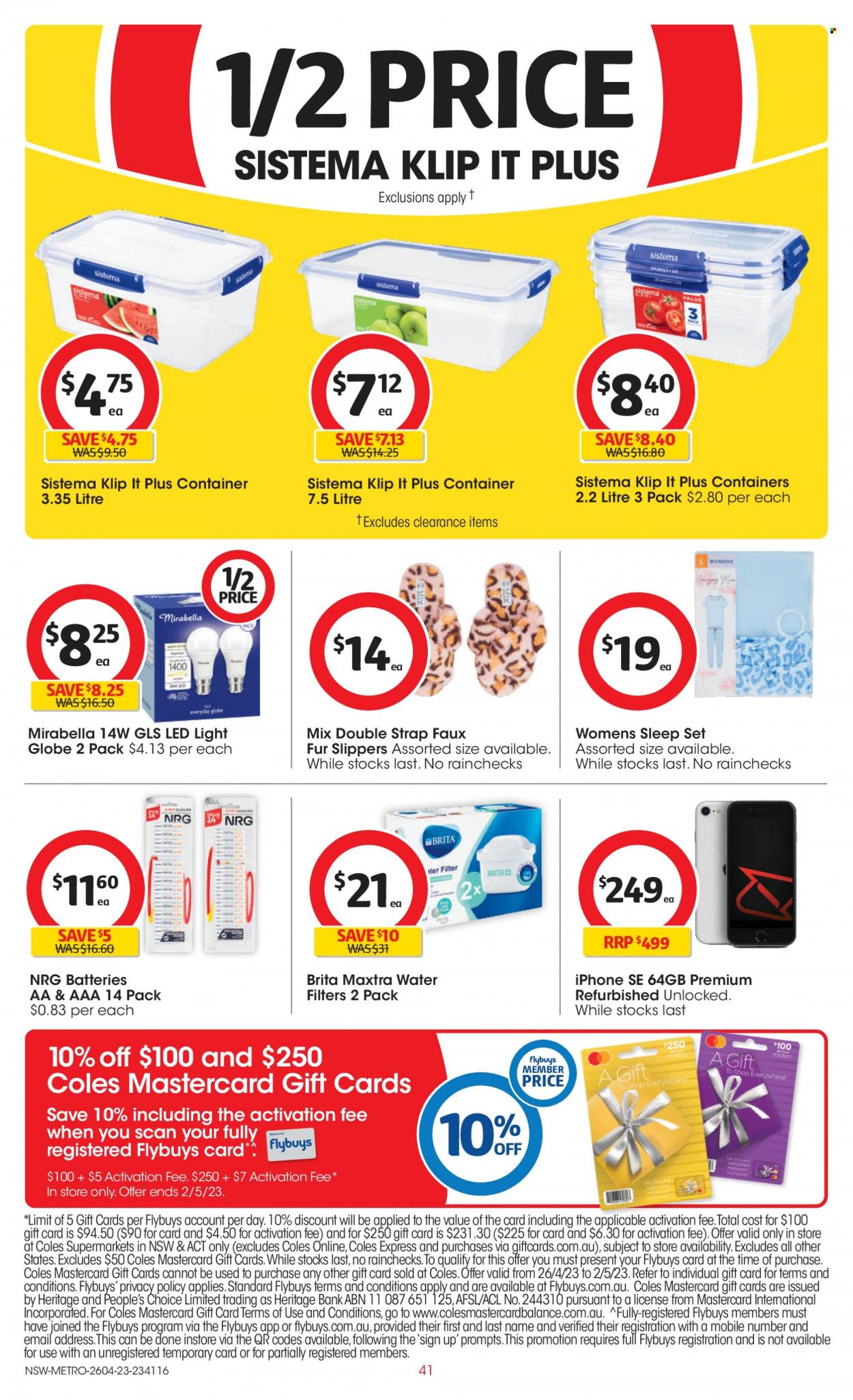 Coles catalogue - 26 Apr 2023 - 2 May 2023. Page 41
