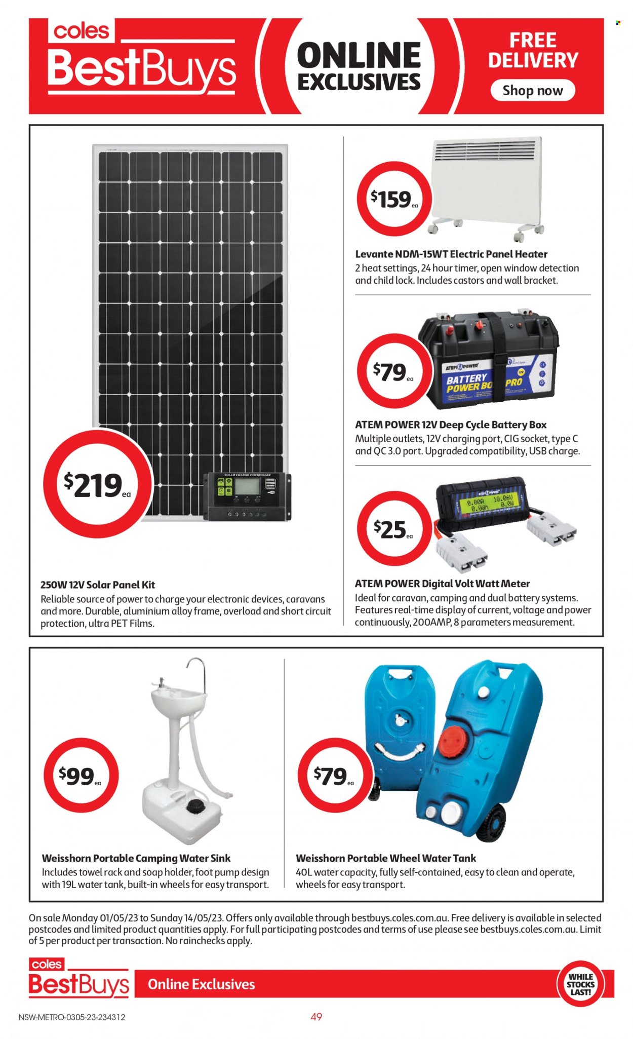 Coles catalogue - 3 May 2023 - 9 May 2023. Page 49
