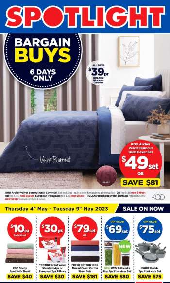 Spotlight Catalogue - 4 May 2023 - 10 May 2023.