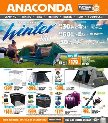 Anaconda catalogue - The Ultimate Winter Sale