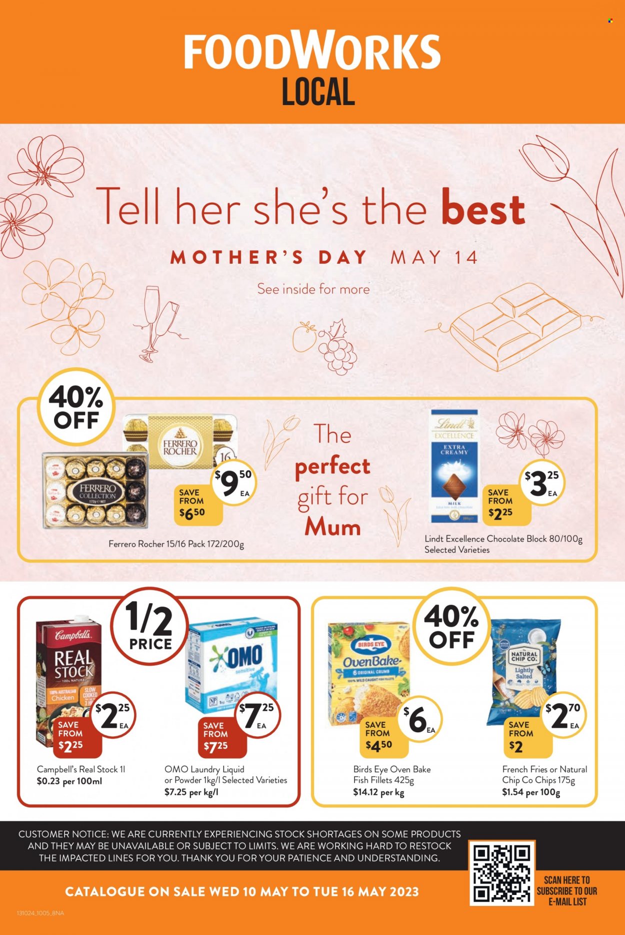 Foodworks catalogue - 10 May 2023 - 16 May 2023. Page 1
