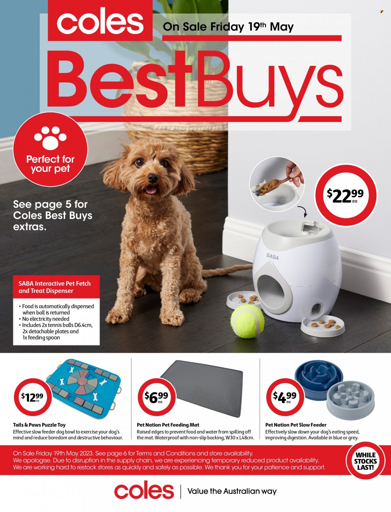 Coles catalogue - 19 May 2023 - 25 May 2023. Page 1