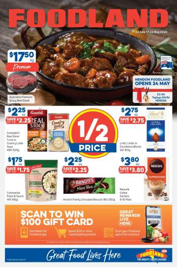 Foodland Catalogue - 17 May 2023 - 23 May 2023.