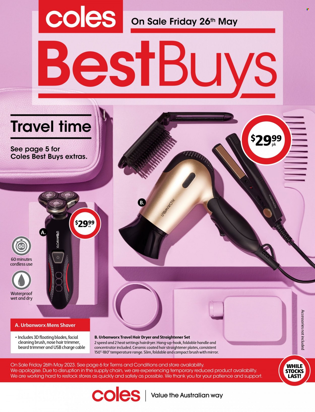 Coles catalogue - 26 May 2023 - 1 Jun 2023. Page 1