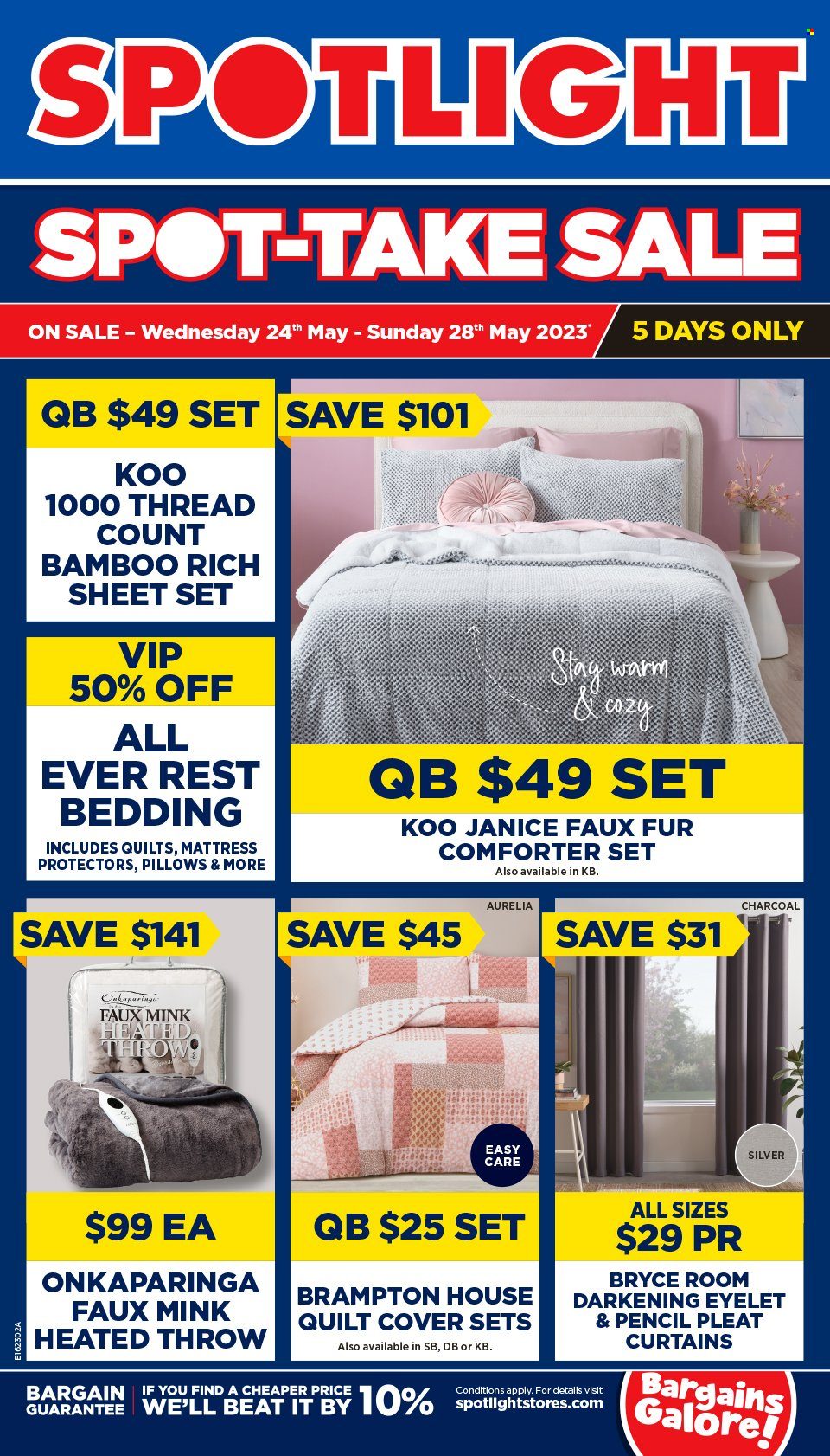 Spotlight catalogue - 24 May 2023 - 28 May 2023. Page 1