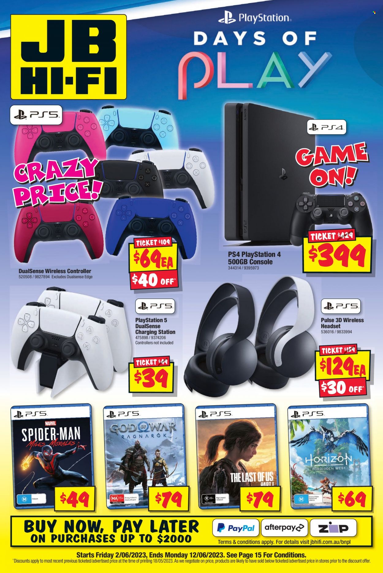 JB Hi-Fi catalogue - 2 Jun 2023 - 12 Jun 2023. Page 1
