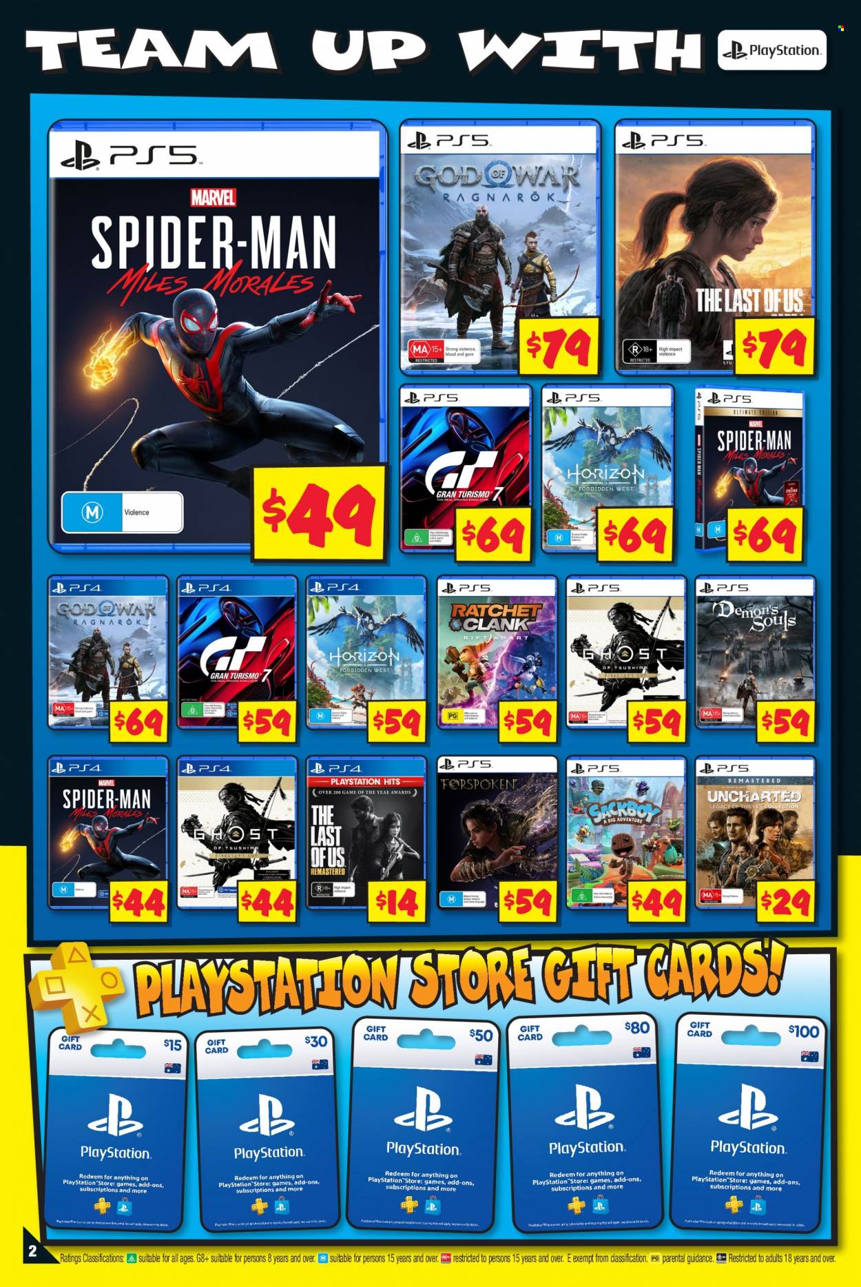 thumbnail - JB Hi-Fi Catalogue - 2 Jun 2023 - 12 Jun 2023 - Sales products - PlayStation, PlayStation 4, PlayStation 5, PS, Marvel, Spiderman. Page 2.