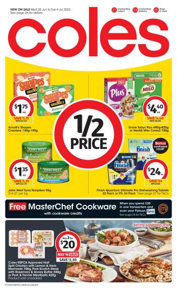 Coles Catalogue - 28 Jun 2023 - 4 Jul 2023.
