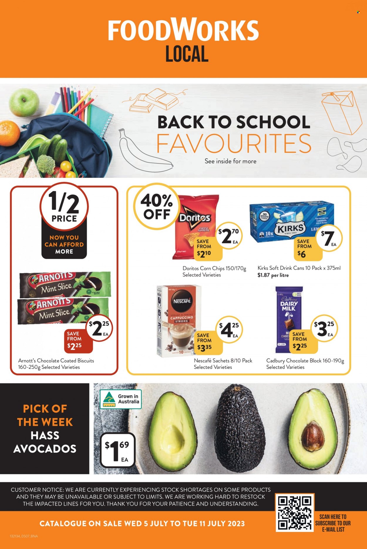 Foodworks catalogue - 5 Jul 2023 - 11 Jul 2023. Page 1