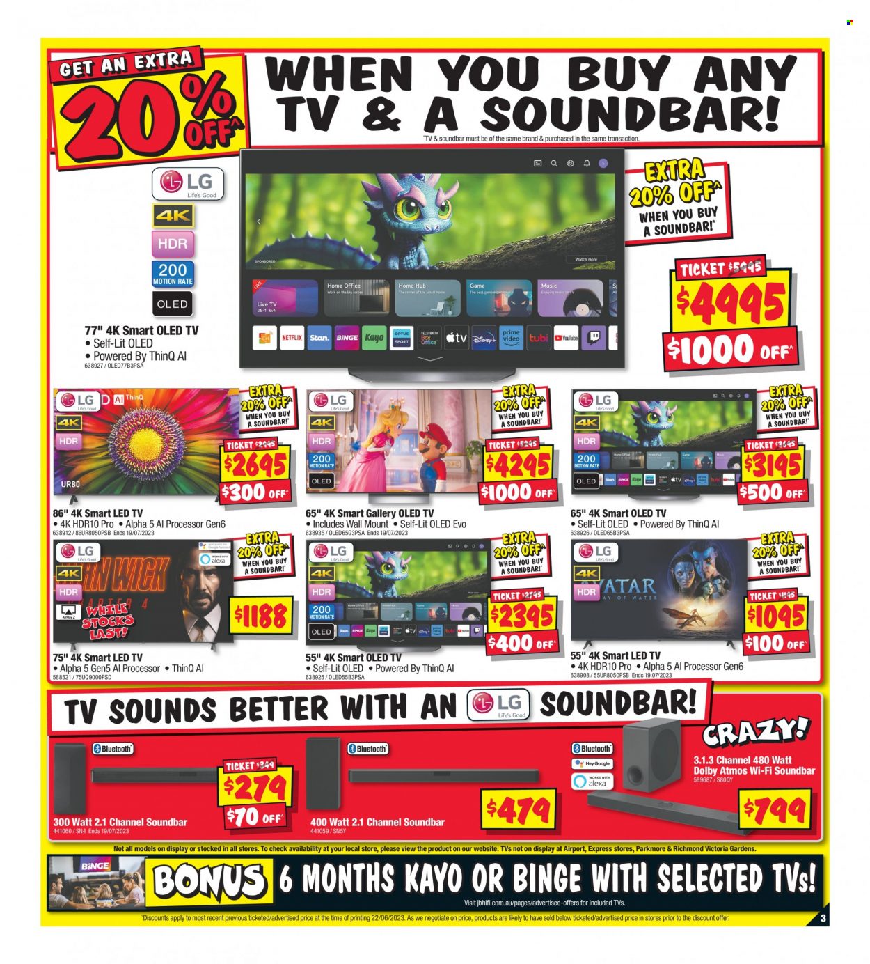 JB Hi-Fi catalogue - 6 Jul 2023 - 12 Jul 2023. Page 3