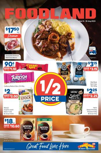 Foodland Catalogue - 12 Jul 2023 - 18 Jul 2023.