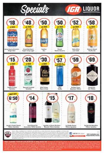 IGA LIQUOR Catalogue - 19 Jul 2023 - 25 Jul 2023.