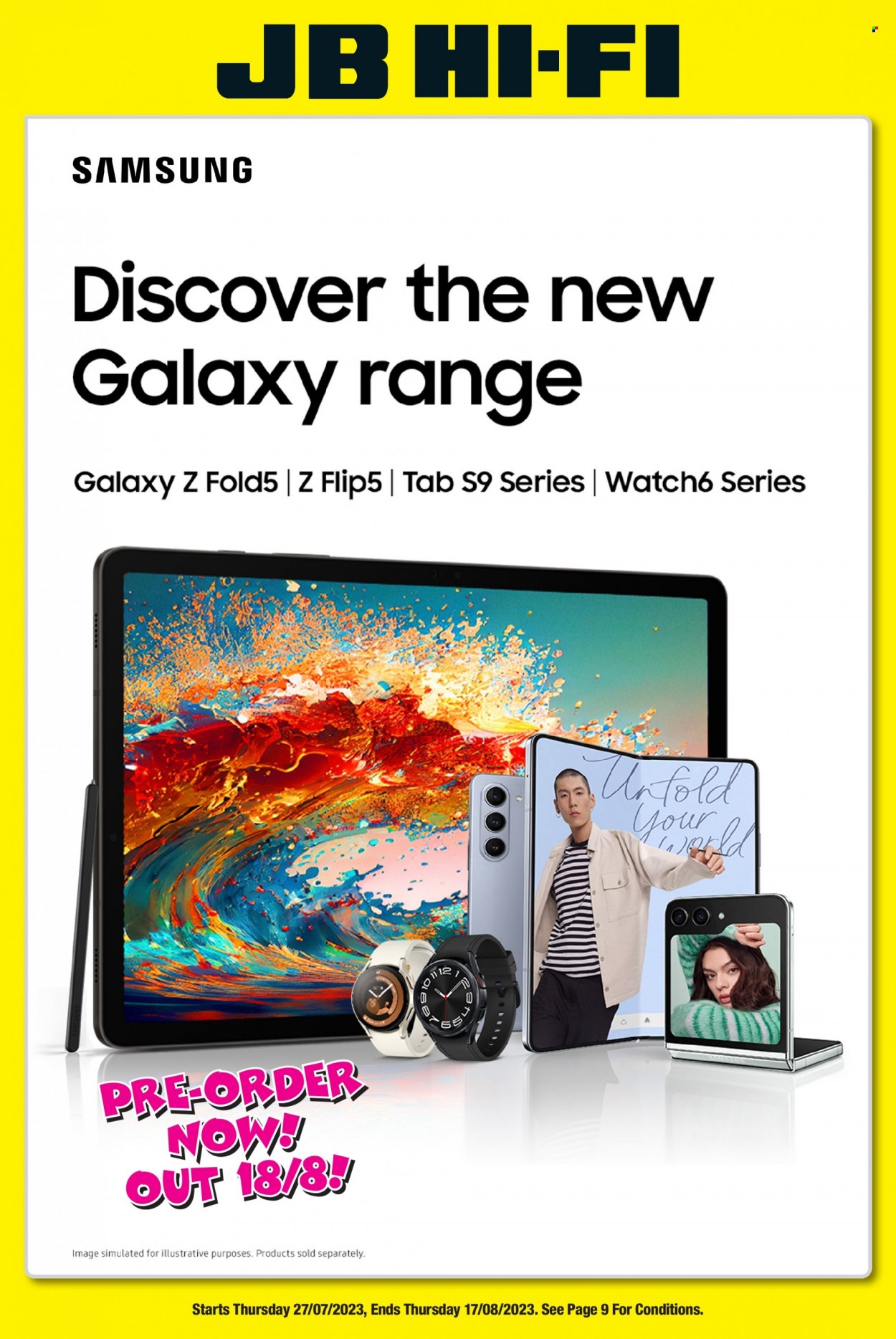 JB Hi-Fi catalogue - 27 Jul 2023 - 17 Aug 2023. Page 1