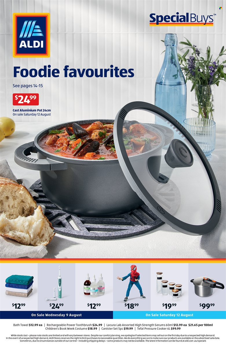 ALDI catalogue - 9 Aug 2023 - 15 Aug 2023. Page 1