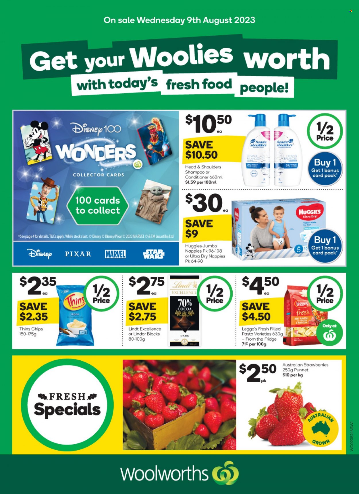 Woolworths catalogue - 9 Aug 2023 - 15 Aug 2023. Page 1