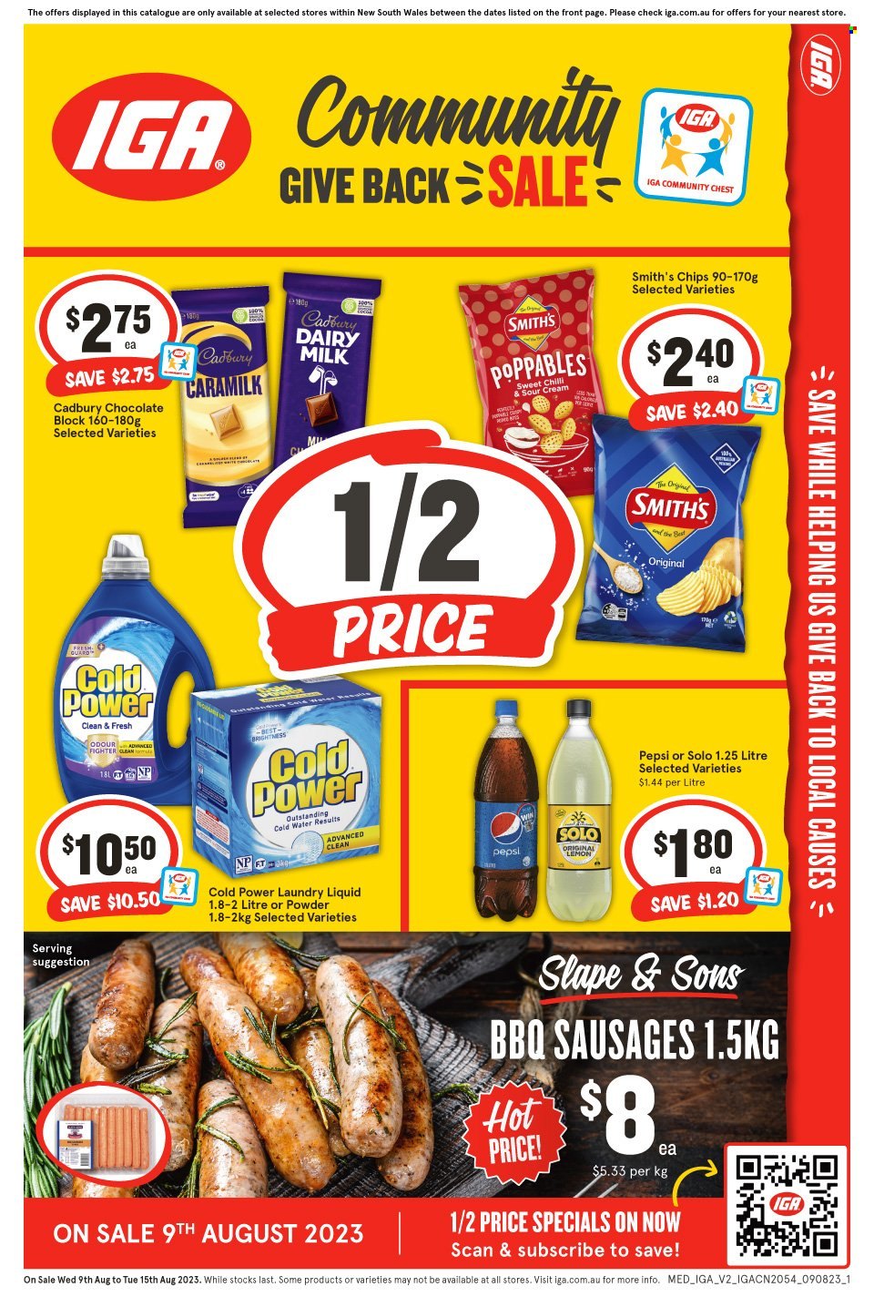 IGA catalogue - 9 Aug 2023 - 15 Aug 2023. Page 1