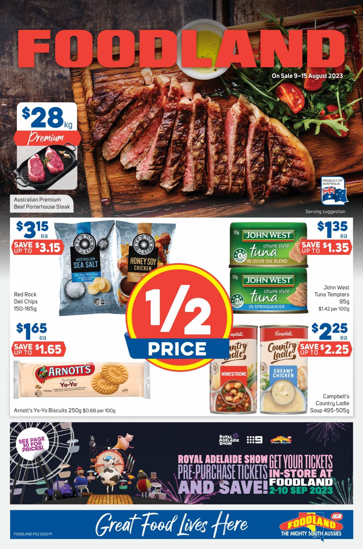 Foodland catalogue - 9 Aug 2023 - 15 Aug 2023. Page 1