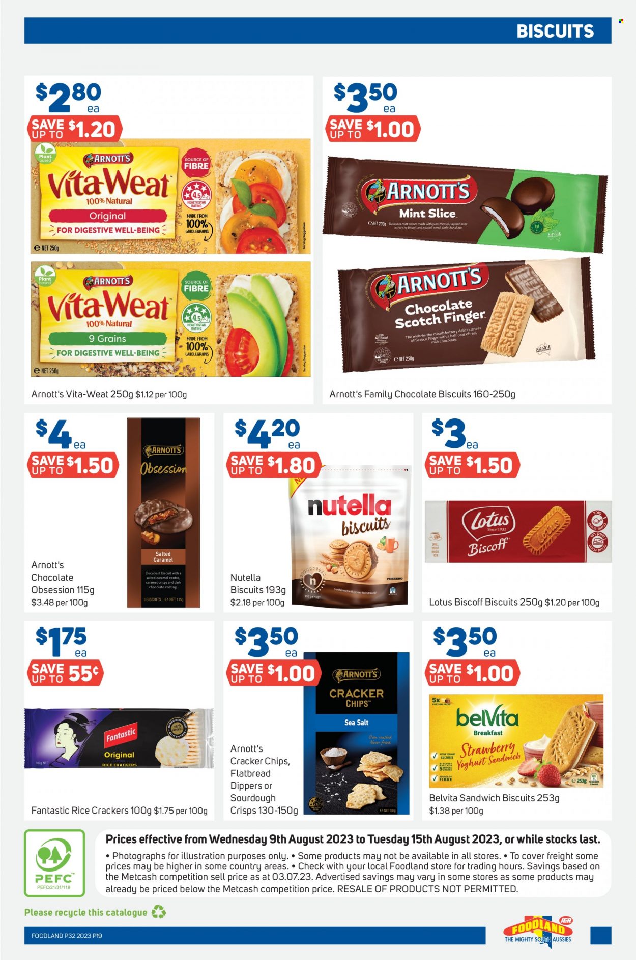 Foodland catalogue - 9 Aug 2023 - 15 Aug 2023. Page 19