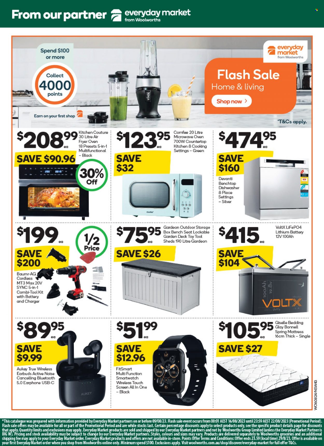 Woolworths catalogue - 16 Aug 2023 - 22 Aug 2023. Page 43
