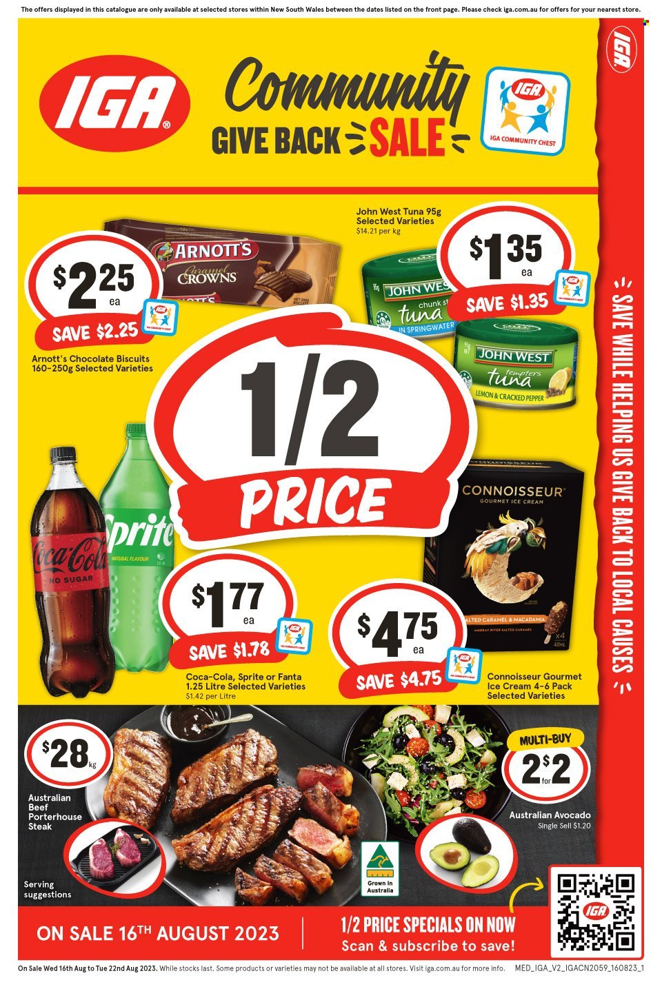 IGA catalogue - 16 Aug 2023 - 22 Aug 2023. Page 1