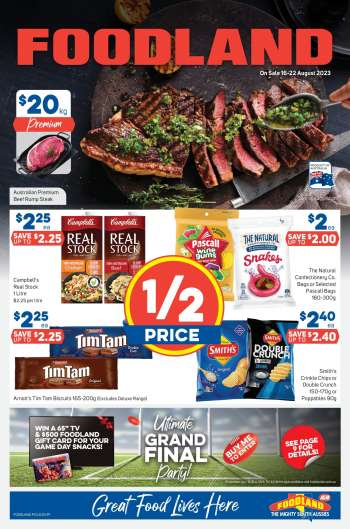 Foodland Catalogue - 16 Aug 2023 - 22 Aug 2023.
